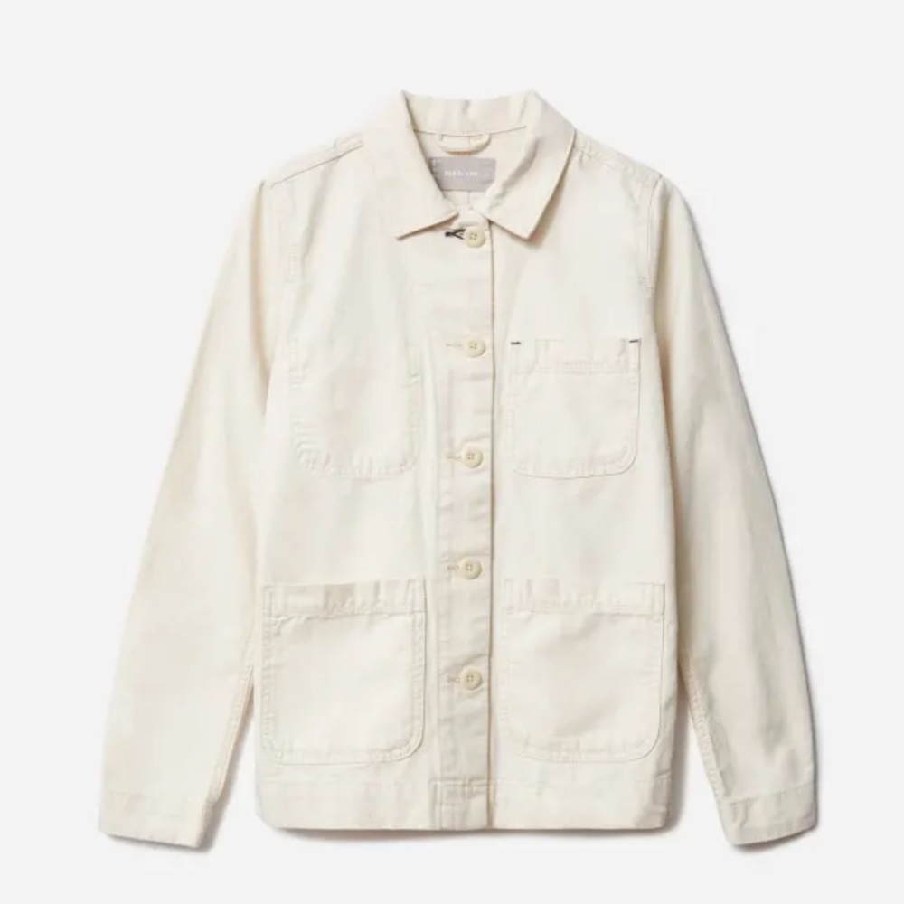 Everlane Cream Jean Jacket
